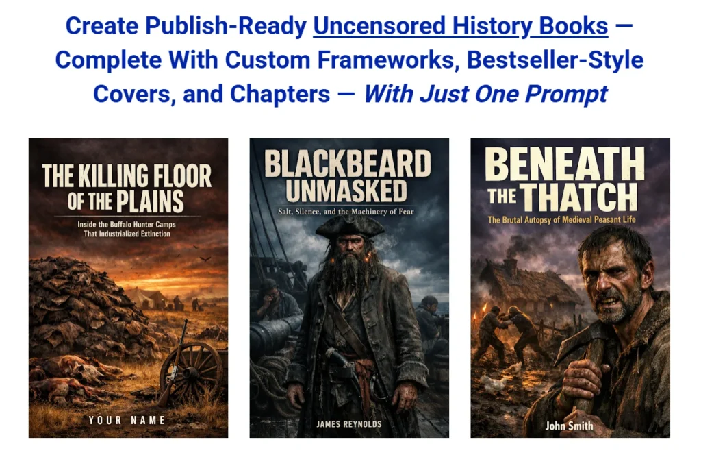 343 Prompts for Brutally Honest History Books